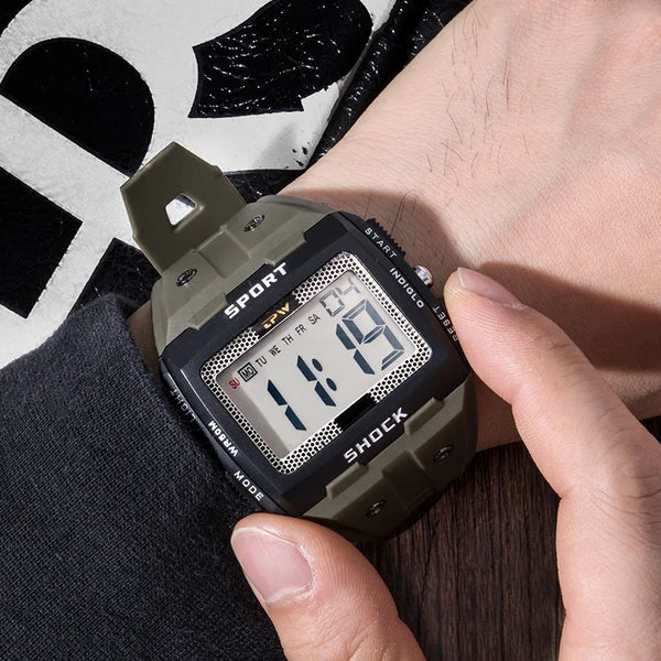 Montre militaire Raptor Sport Shock pour hommes