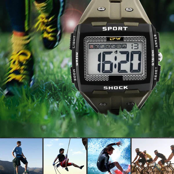Montre militaire Raptor Sport Shock pour hommes