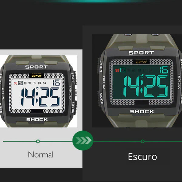 Montre militaire Raptor Sport Shock pour hommes