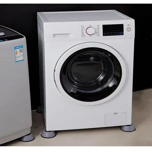 Lot de 4 pieds anti-vibrations pour machine à laver