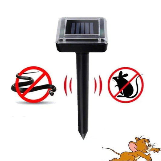 Répulsif solaire à ultrasons anti-nuisibles – Protection étanche 24h/24 et 7j/7